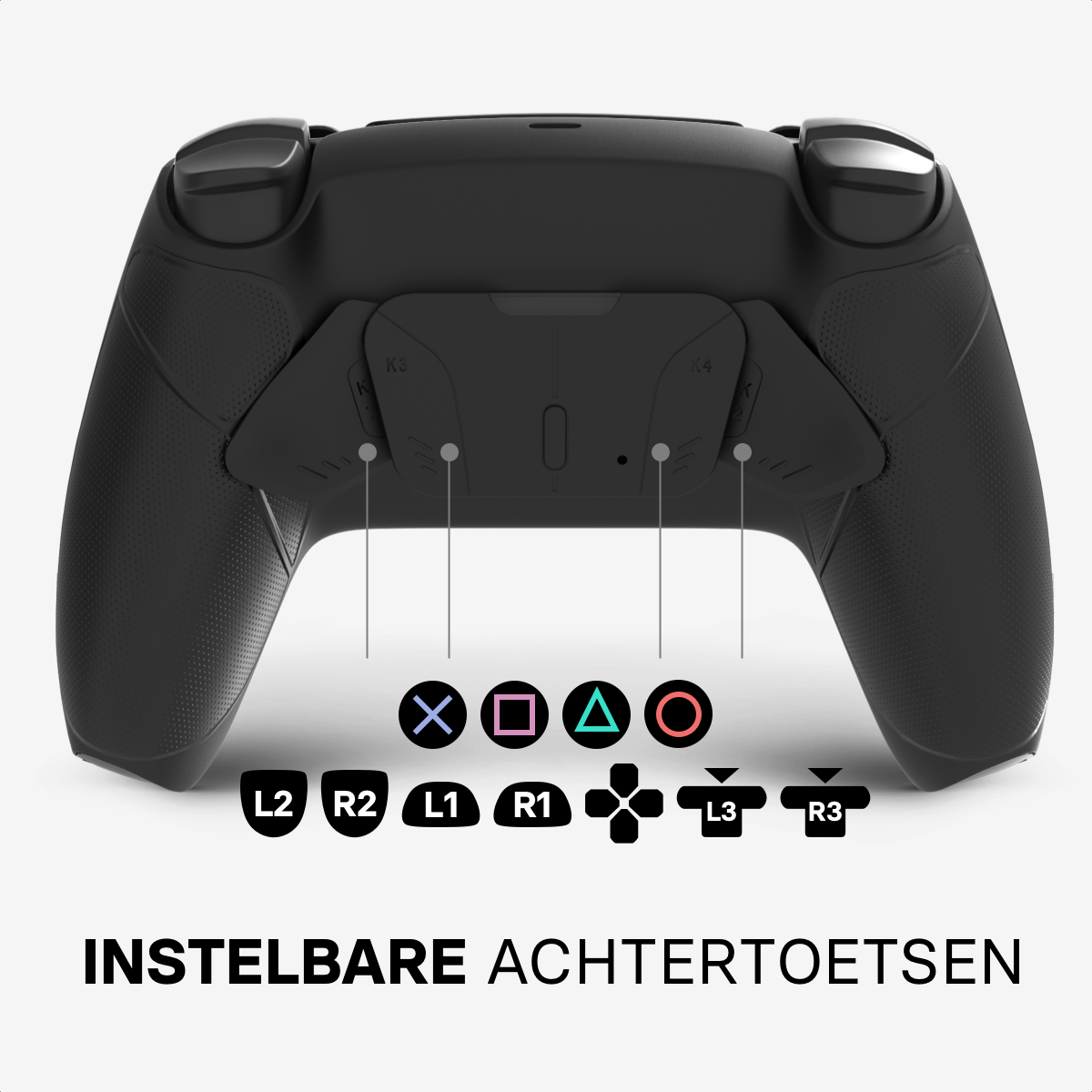 CS eSports Controller PS5 - Zwart