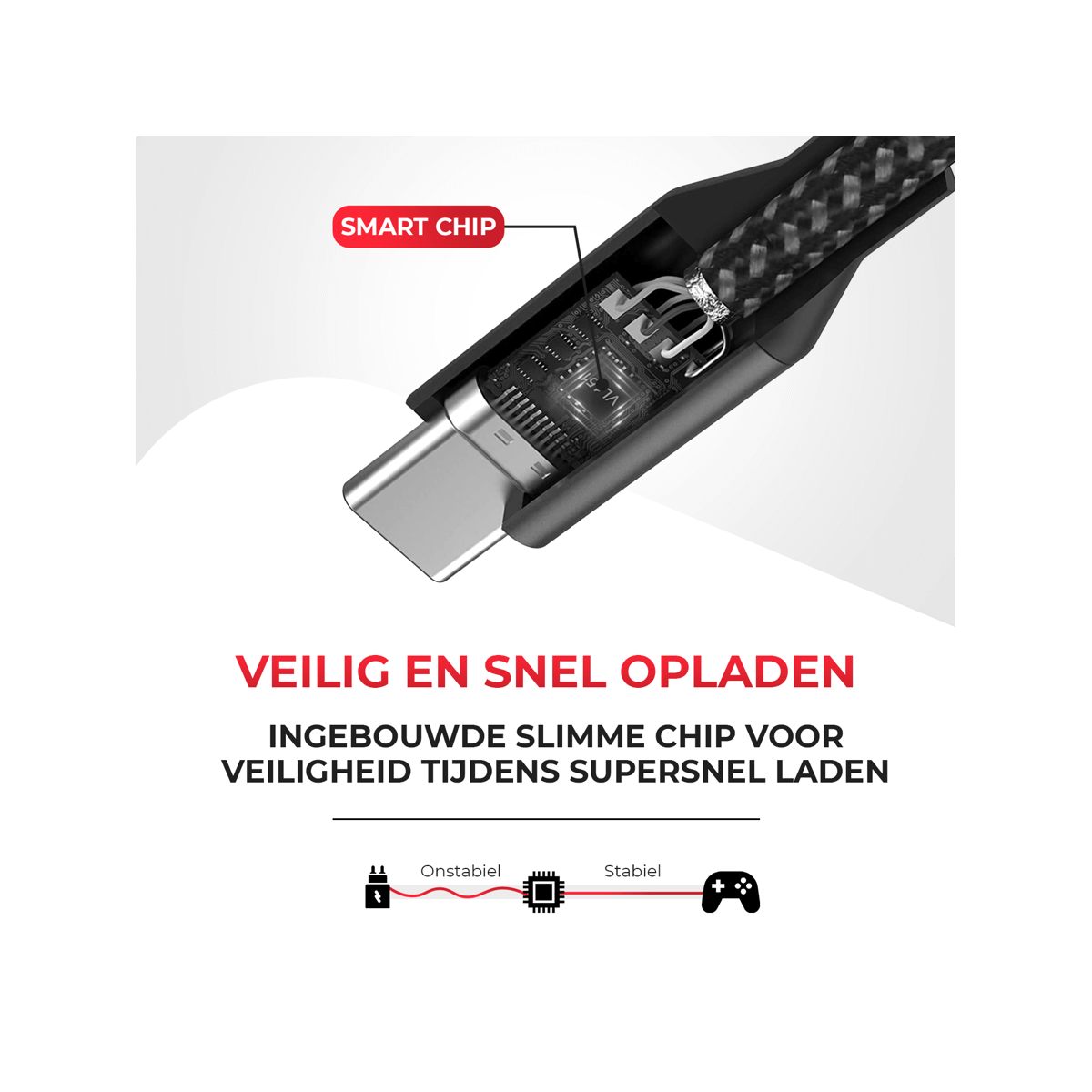 ProFPS Gaming Snellader Micro USB