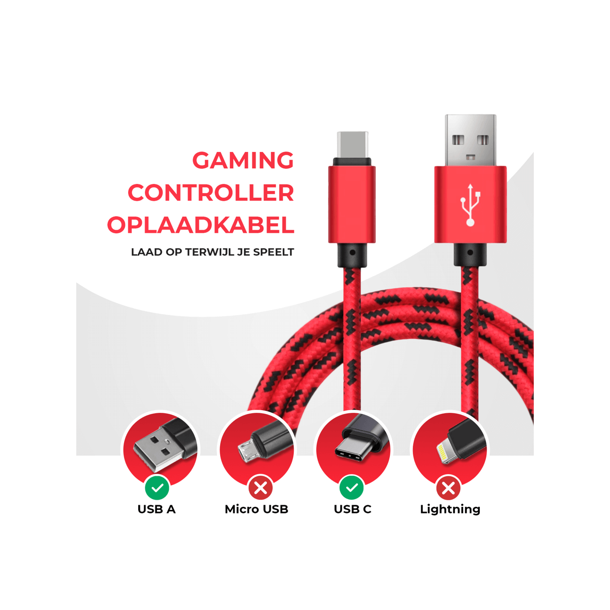 ProFPS Gaming Snellader USB-C